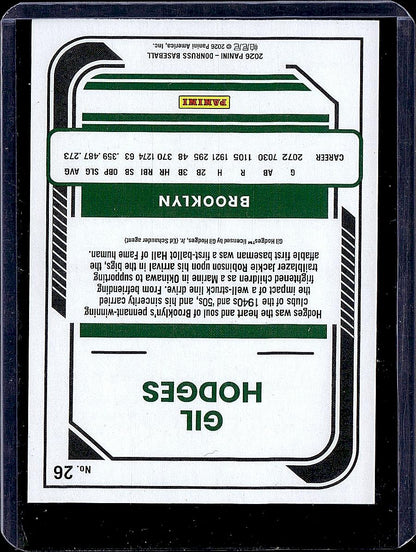 2026 Donruss #26 Gil Hodges Liberty