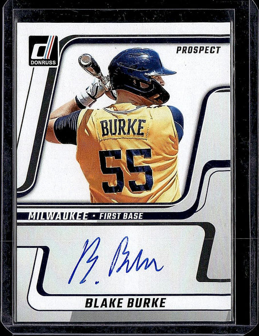 2025 Donruss #ND-BB Blake Burke Next Day Autographs