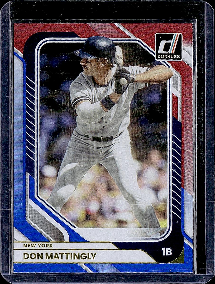 2026 Donruss #75 Don Mattingly Red and Blue