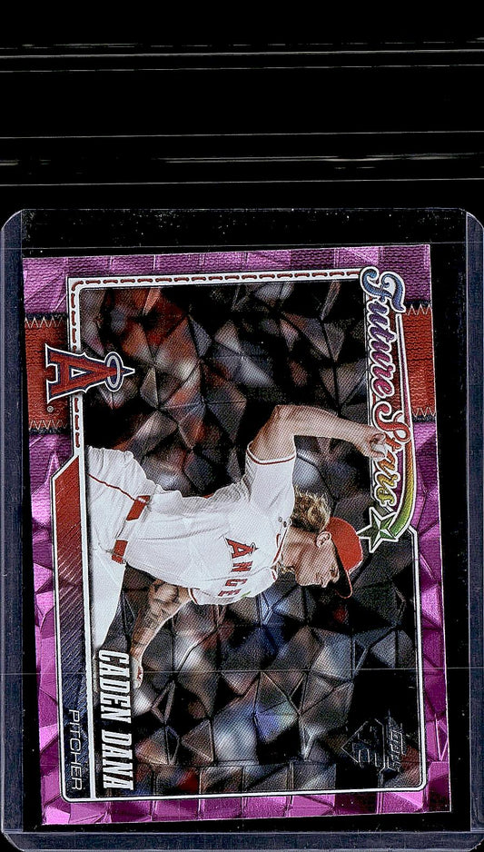 2026 Topps #617 Caden Dana Pink Diamante Foil
