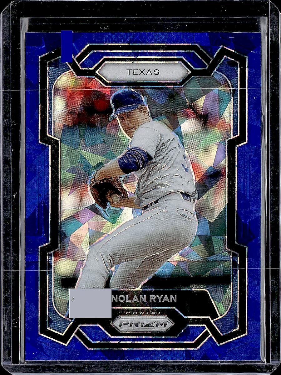 2024 Panini Prizm #50 Nolan Ryan Blue Ice Prizms