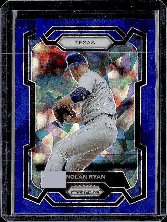 2024 Panini Prizm #50 Nolan Ryan Blue Ice Prizms