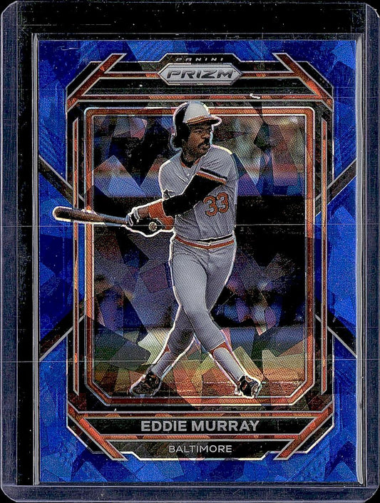 2023 Panini Prizm #178 Eddie Murray Blue Ice Prizms