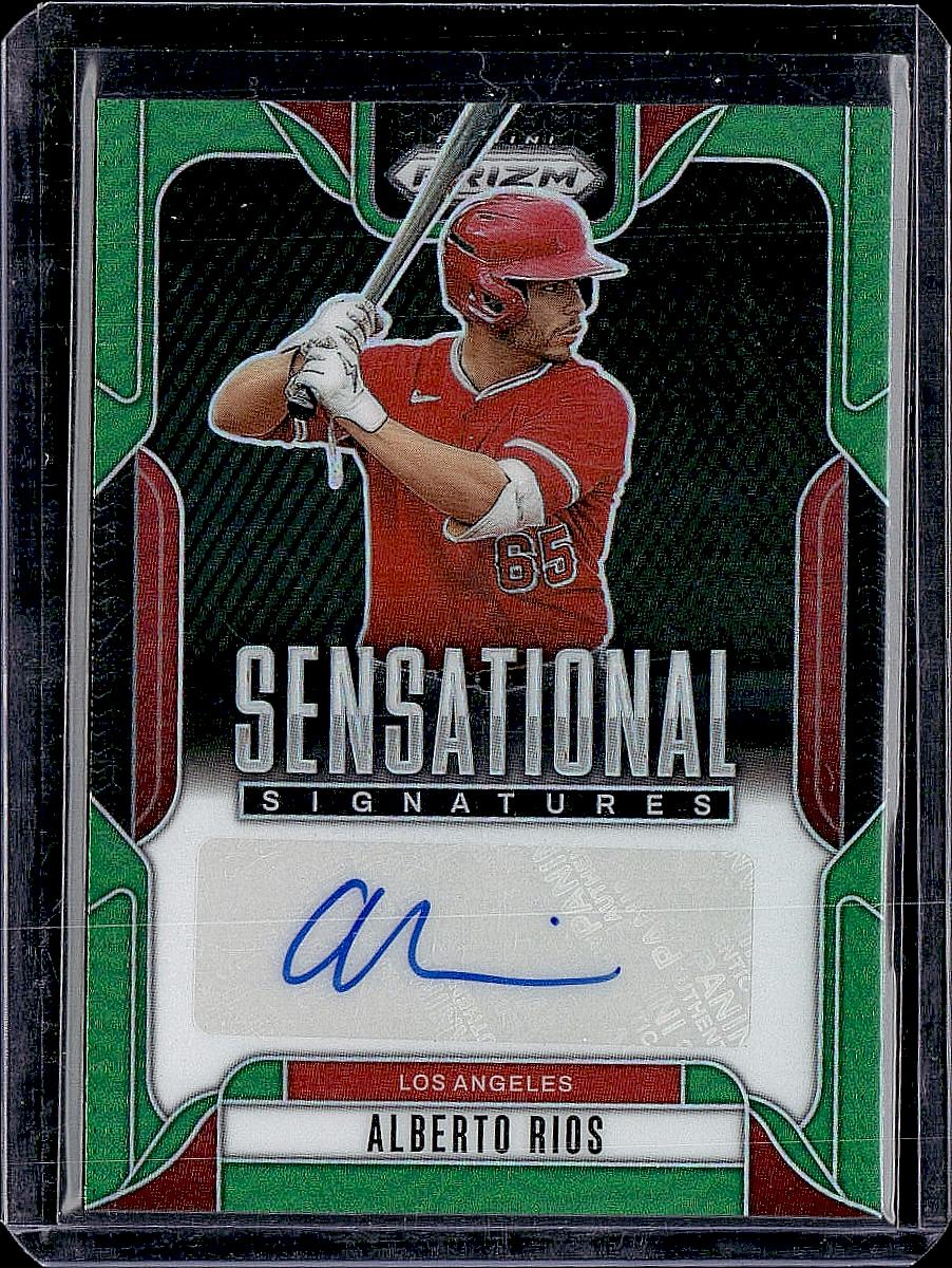 2025 Panini Prizm #SS-AR Alberto Rios Sensational Signatures