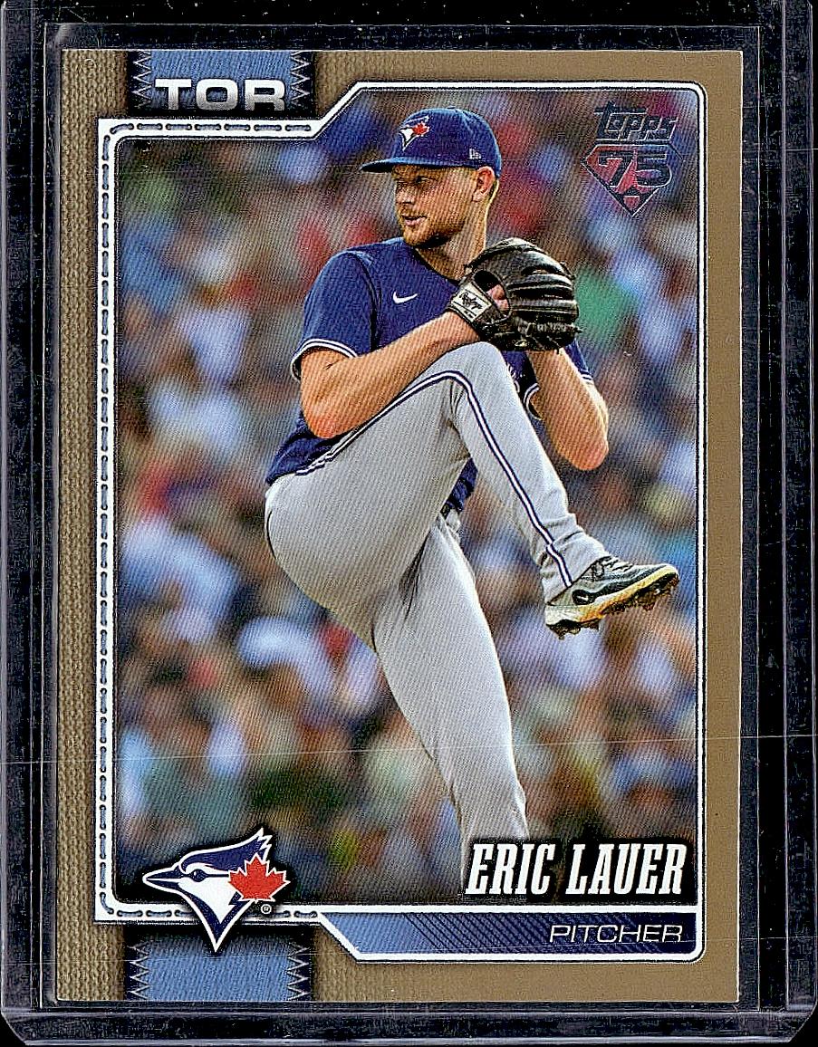 2026 Topps #175 Eric Lauer Gold #/2026
