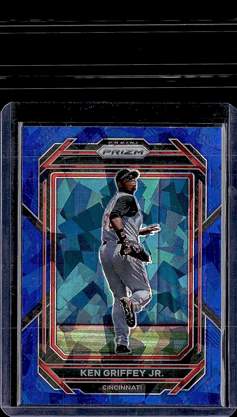 2023 Panini Prizm #27 Ken Griffey Jr. Blue Ice Prizms