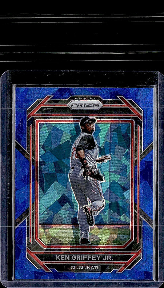 2023 Panini Prizm #27 Ken Griffey Jr. Blue Ice Prizms