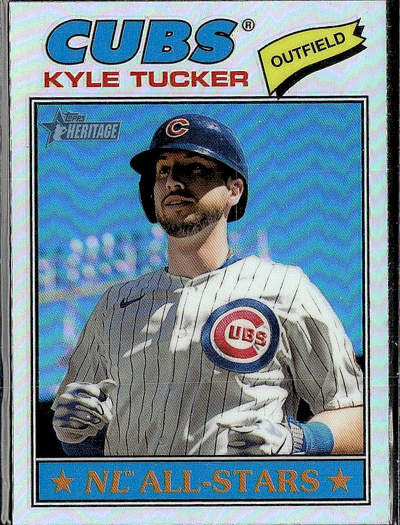 2026 Topps Heritage #187 Kyle Tucker Chrome Refractors