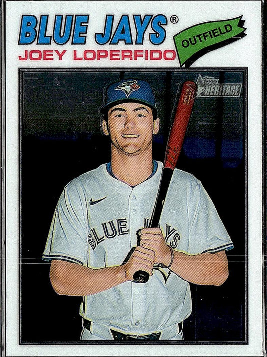 2026 Topps Heritage #354 Joey Loperfido Chrome
