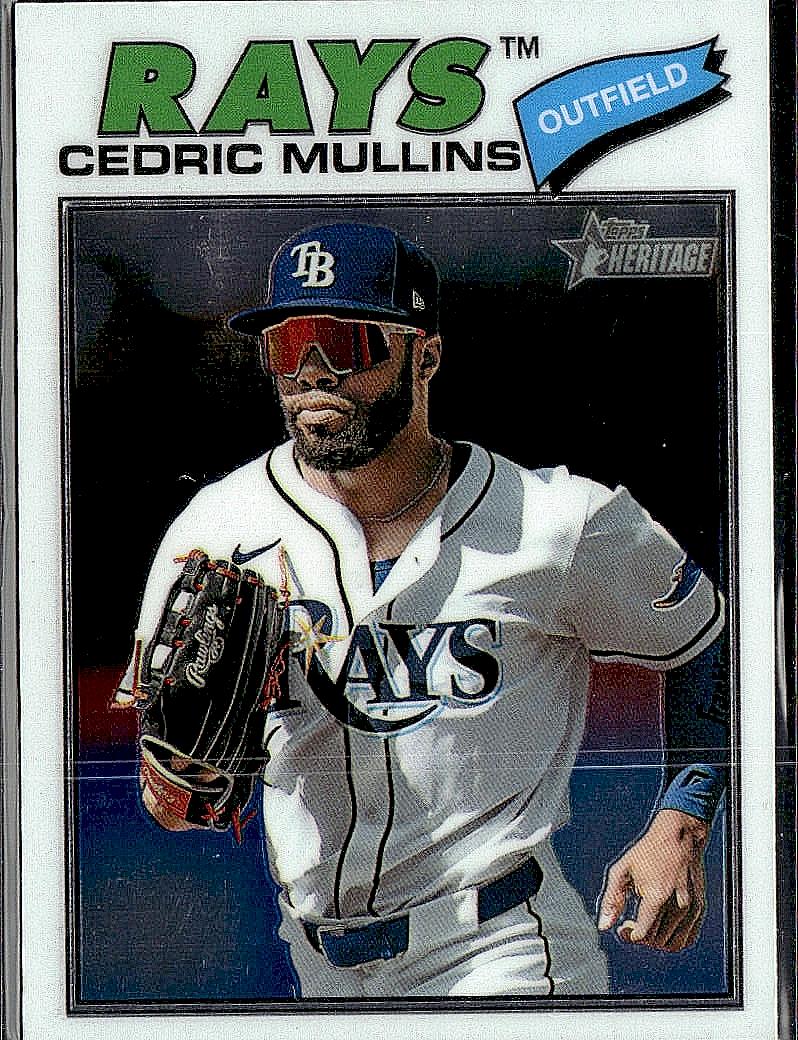 2026 Topps Heritage #284 Cedric Mullins Chrome