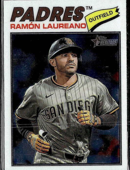 2026 Topps Heritage #89 Ramón Laureano Chrome