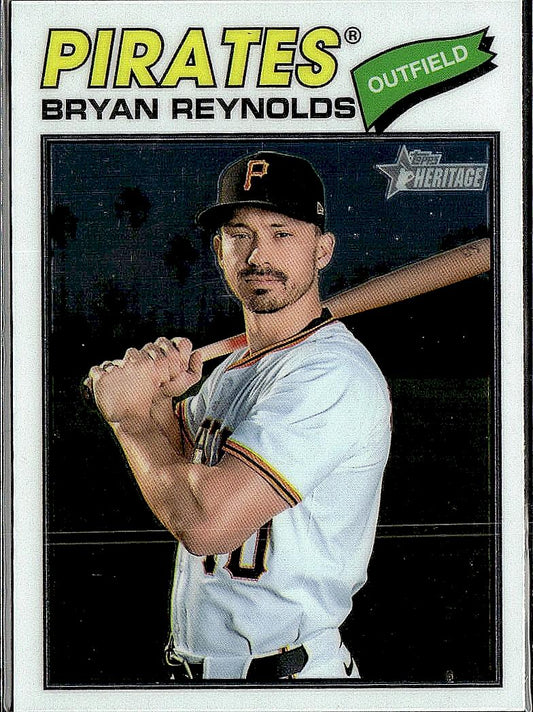 2026 Topps Heritage #173 Bryan Reynolds Chrome