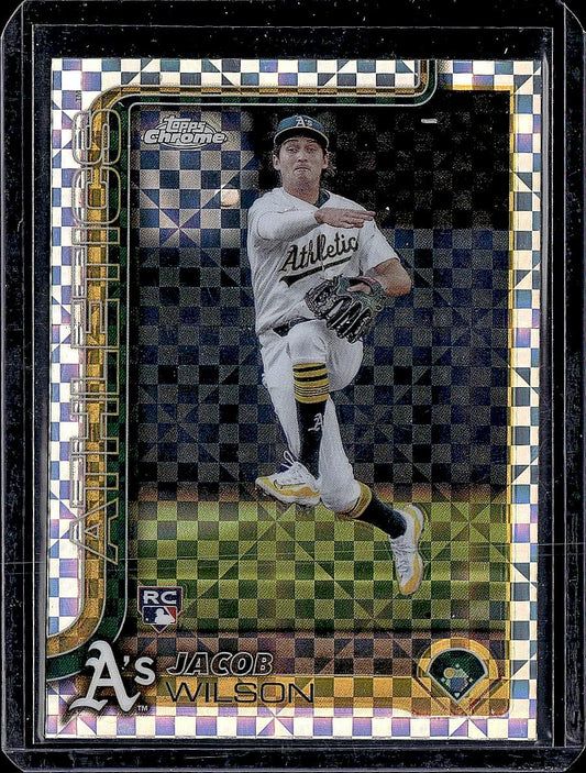 2025 Topps Chrome #96 Jacob Wilson X-Fractors