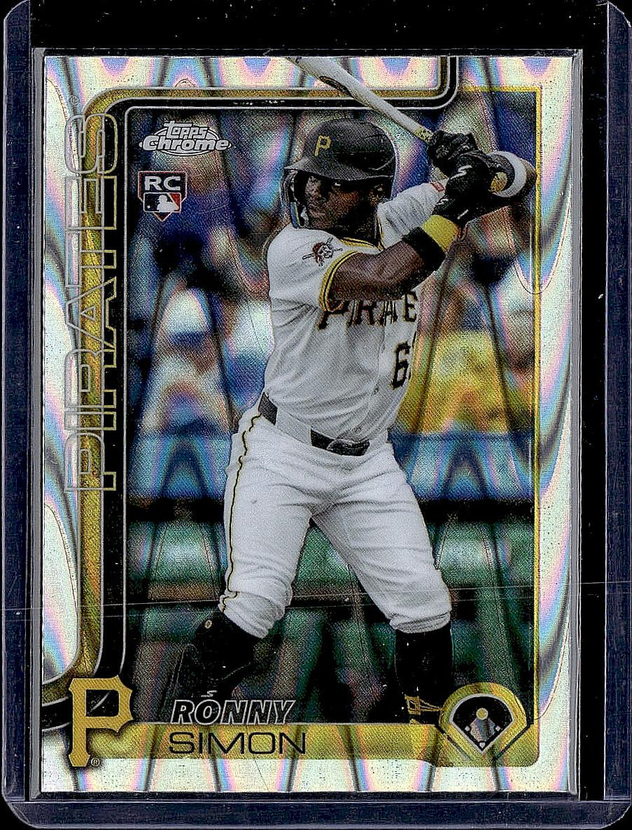 2025 Topps Chrome Update #USC35 Ronny Simon RayWave Refractor
