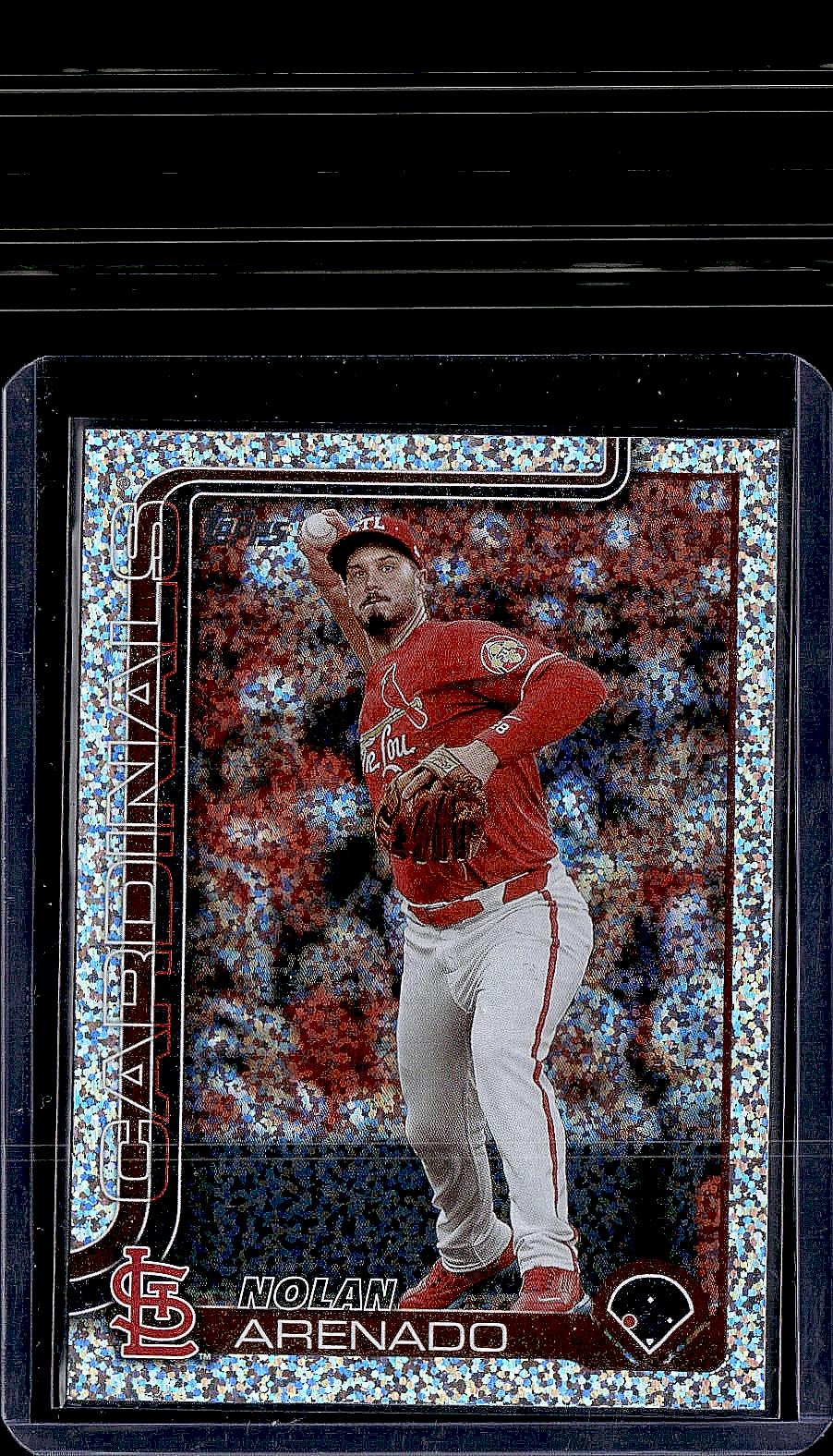 2025 Topps #101 Nolan Arenado Sandglitter