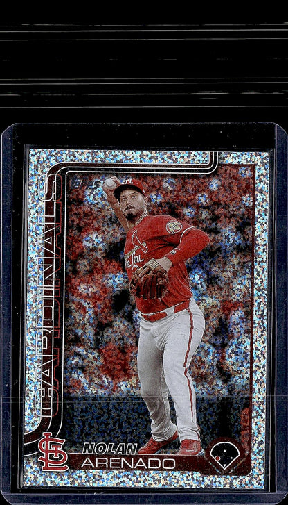 2025 Topps #101 Nolan Arenado Sandglitter