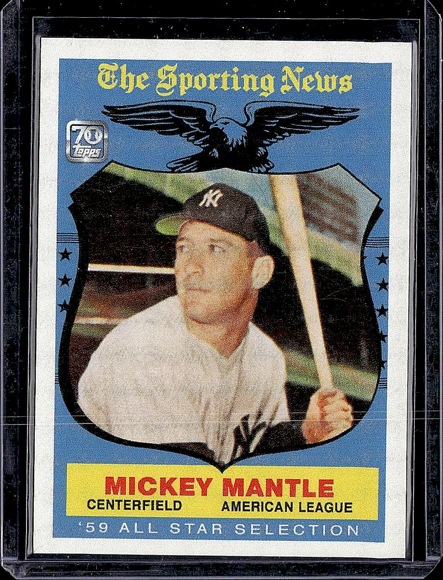 2021 Topps x Mickey Mantle #18 Mickey Mantle