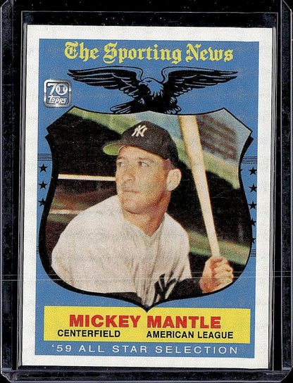 2021 Topps x Mickey Mantle #18 Mickey Mantle