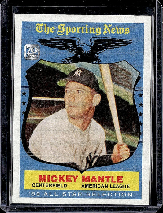 2021 Topps x Mickey Mantle #18 Mickey Mantle