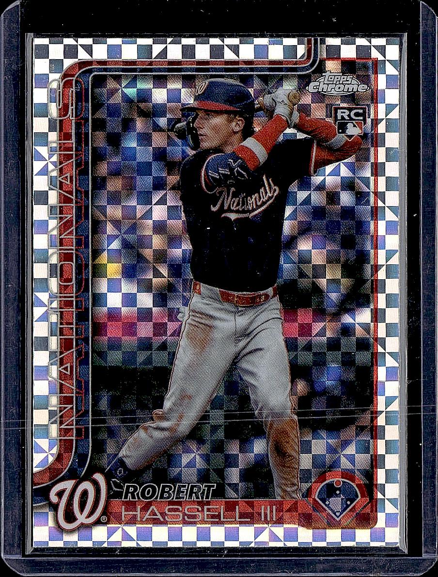 2025 Topps Chrome Update #USC154 Robert Hassell III X-Fractors
