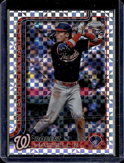 2025 Topps Chrome Update #USC154 Robert Hassell III X-Fractors