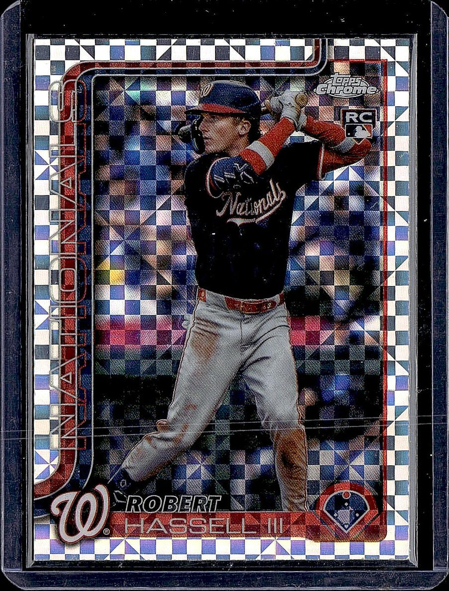 2025 Topps Chrome Update #USC154 Robert Hassell III X-Fractors