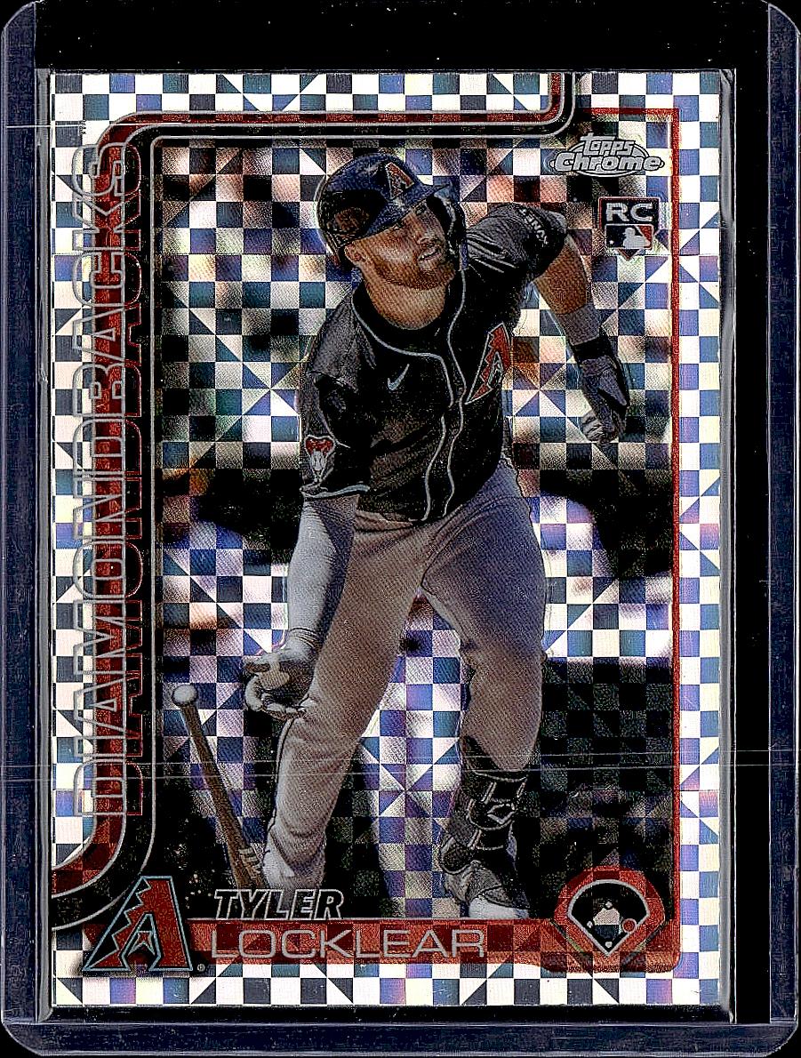 2025 Topps Chrome Update #USC80 Tyler Locklear X-Fractors
