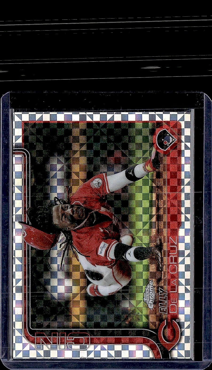2025 Topps Chrome Update #USC189 Elly De La Cruz X-Fractors