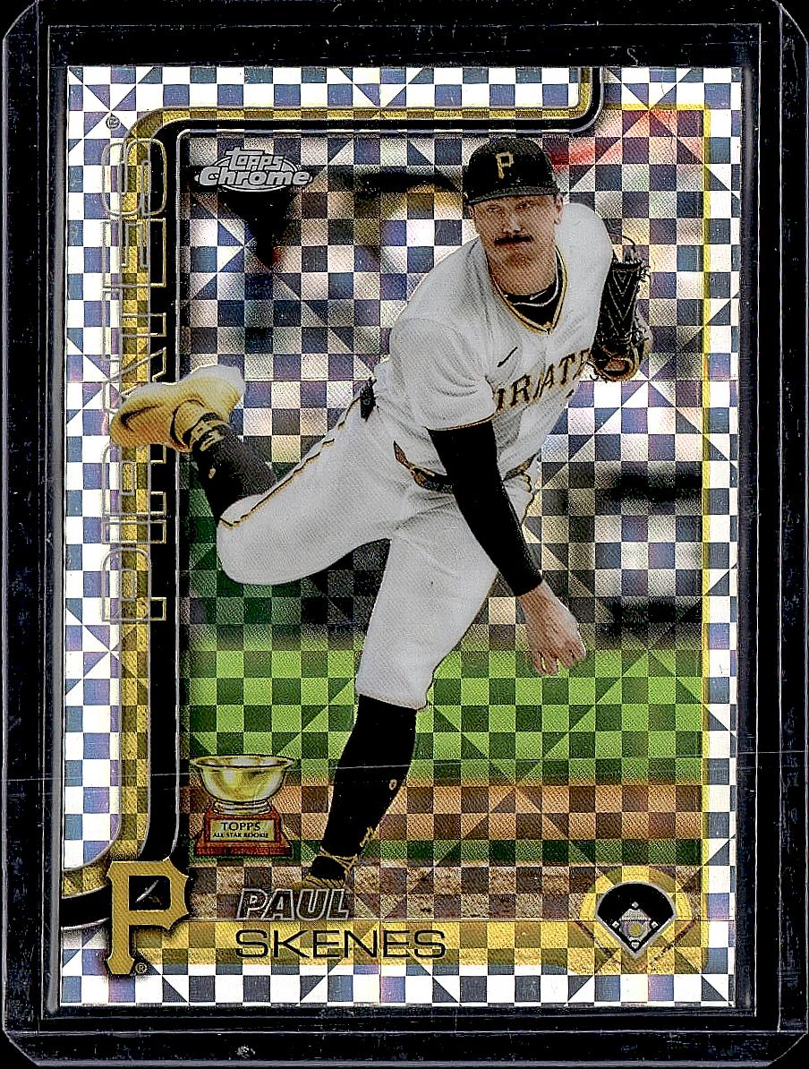 2025 Topps Chrome #300 Paul Skenes X-Fractors