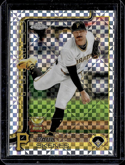2025 Topps Chrome #300 Paul Skenes X-Fractors