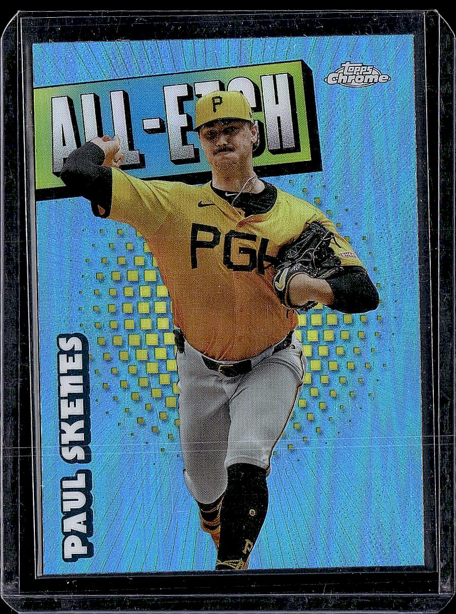 2025 Topps Chrome #CAE-18 Paul Skenes Chrome All-Etch