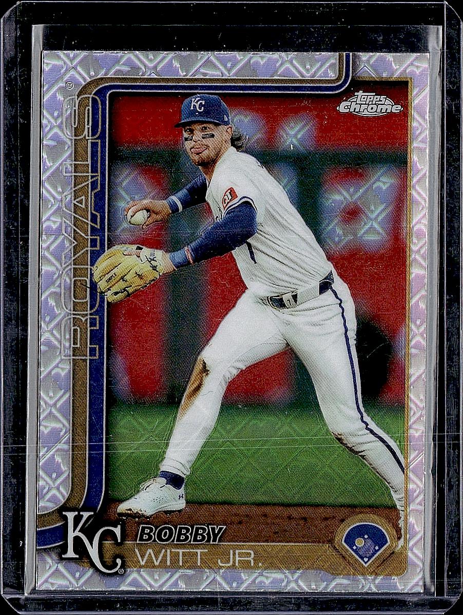 2025 Topps Chrome Bobby Witt Jr. Logo Refactor