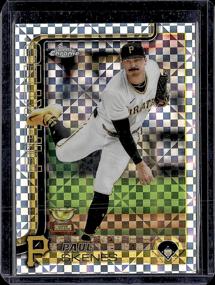 2025 Topps Chrome #300 Paul Skenes X-Fractors