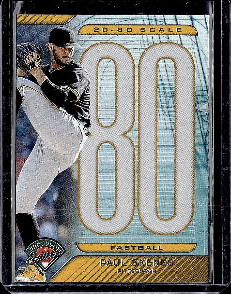 2025 Panini Prospect Edition #16 Paul Skenes 20-80 Scale