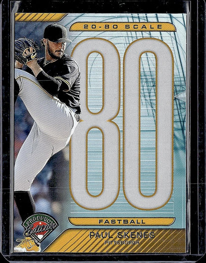 2025 Panini Prospect Edition #16 Paul Skenes 20-80 Scale