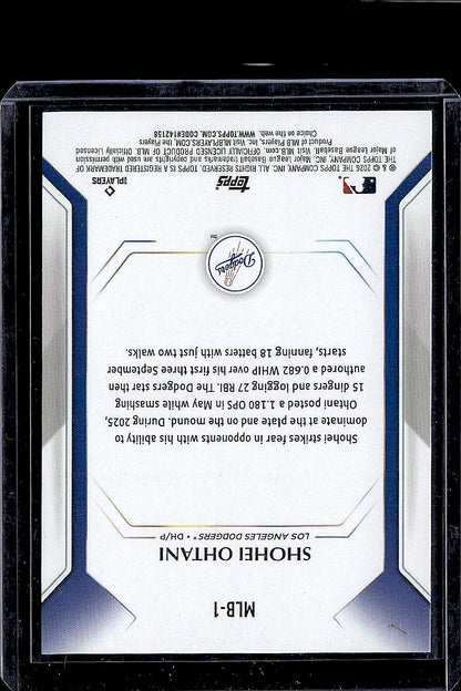 2026 Topps #MLB-1 Shohei Ohtani Topps Collector Kit