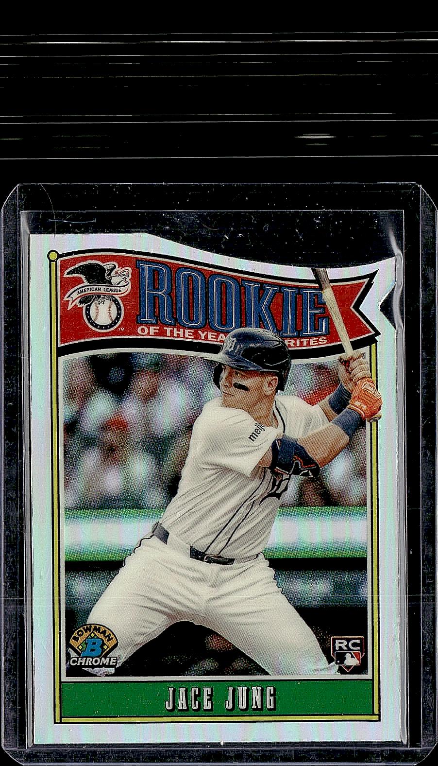 2025 Bowman #ROY-8 Jace Jung Rookie of the Year Favorites