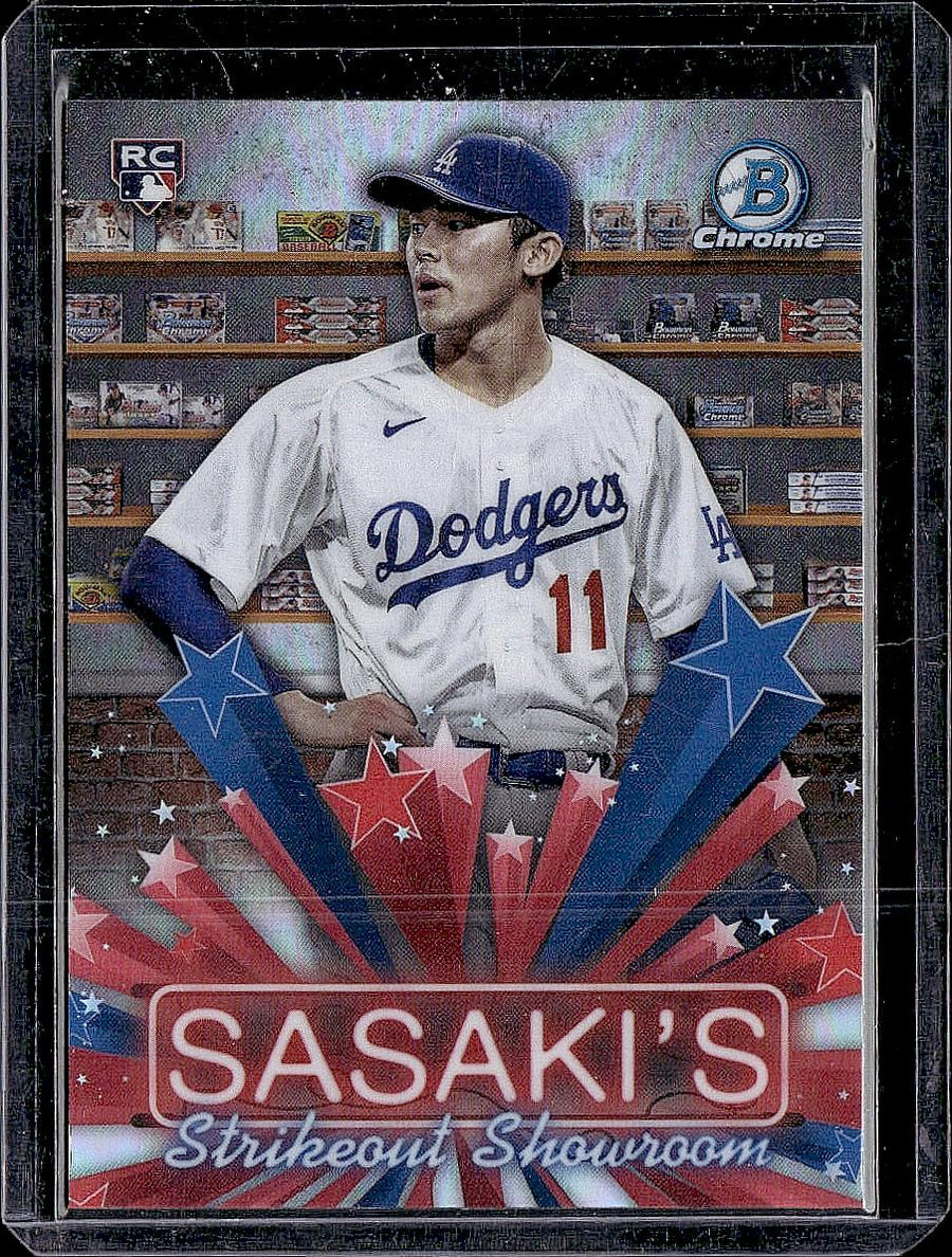 2025 Bowman #HS-9 Roki Sasaki Hobby Stars