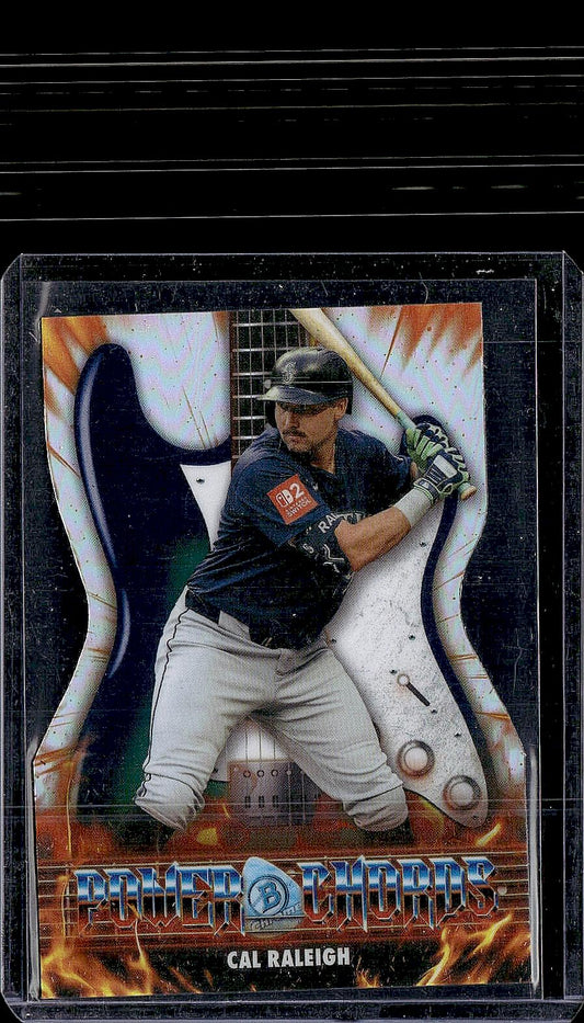 2026 Bowman #PC-21 Cal Raleigh Power Chords