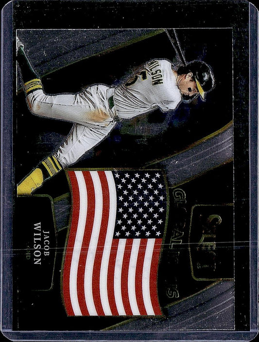 2025 Panini Select #6 Jacob Wilson Global Icons