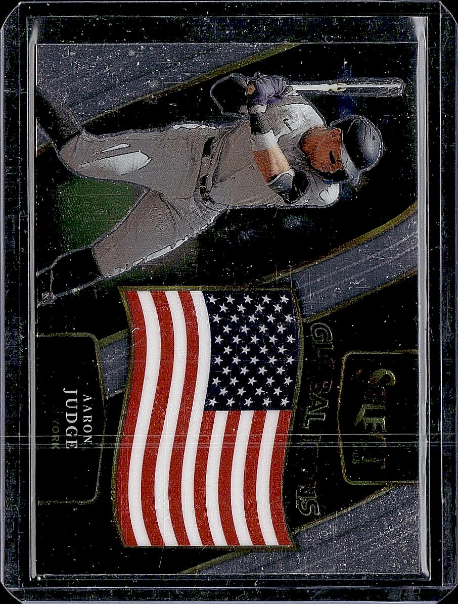 2025 Panini Select #9 Aaron Judge Global Icons