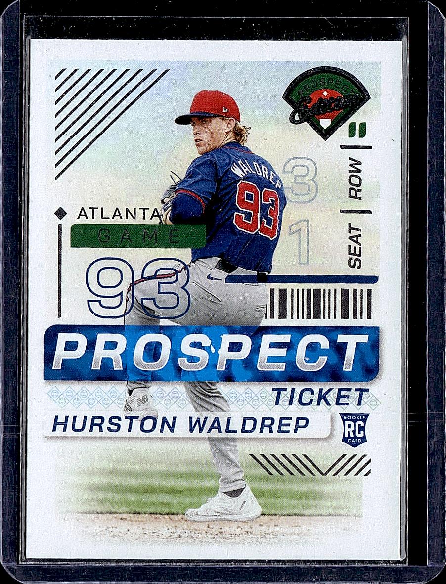 2024 Panini Prospect Edition #96 Hurston Waldrep Red #/299
