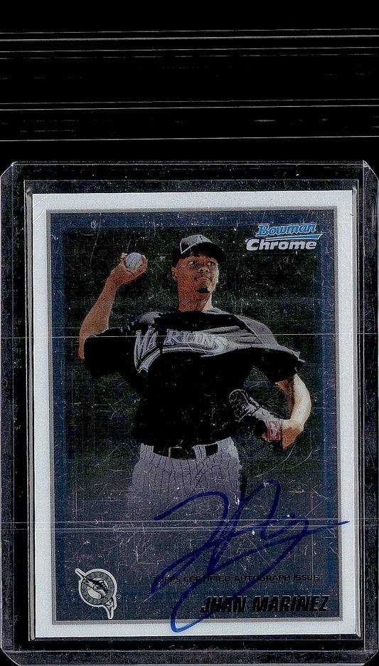 2010 Bowman Chrome #BCP186 Jhan Marinez Prospects Autographs