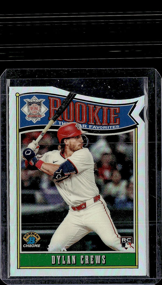 2025 Bowman #ROY-1 Dylan Crews Rookie of the Year Favorites