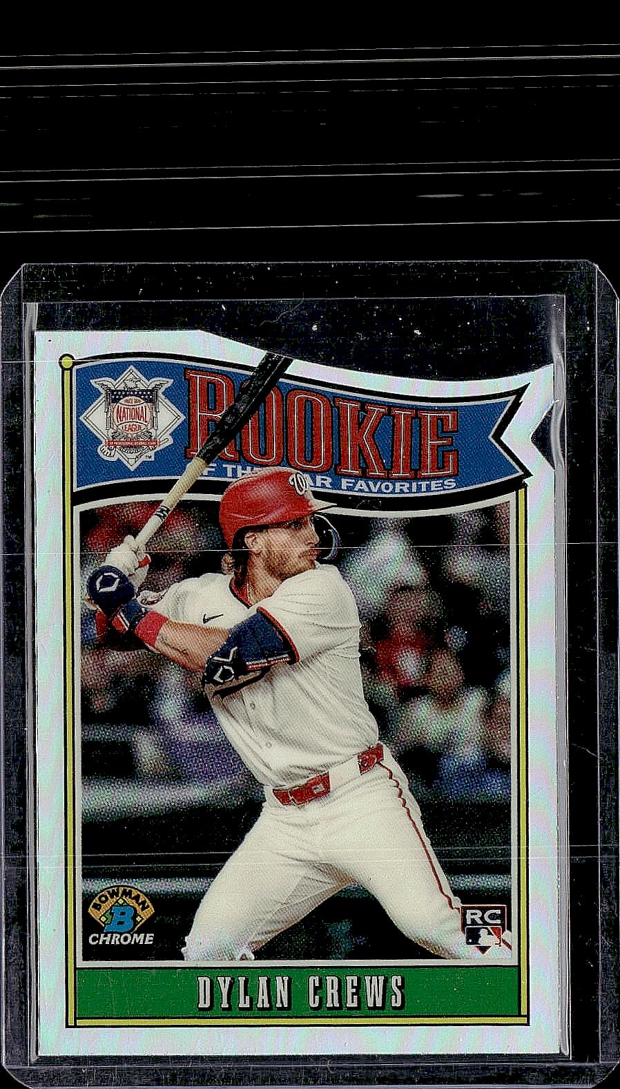 2025 Bowman #ROY-1 Dylan Crews Rookie of the Year Favorites