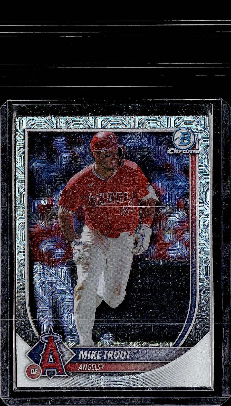 2025 Bowman #1 Mike Trout Silver Mojo