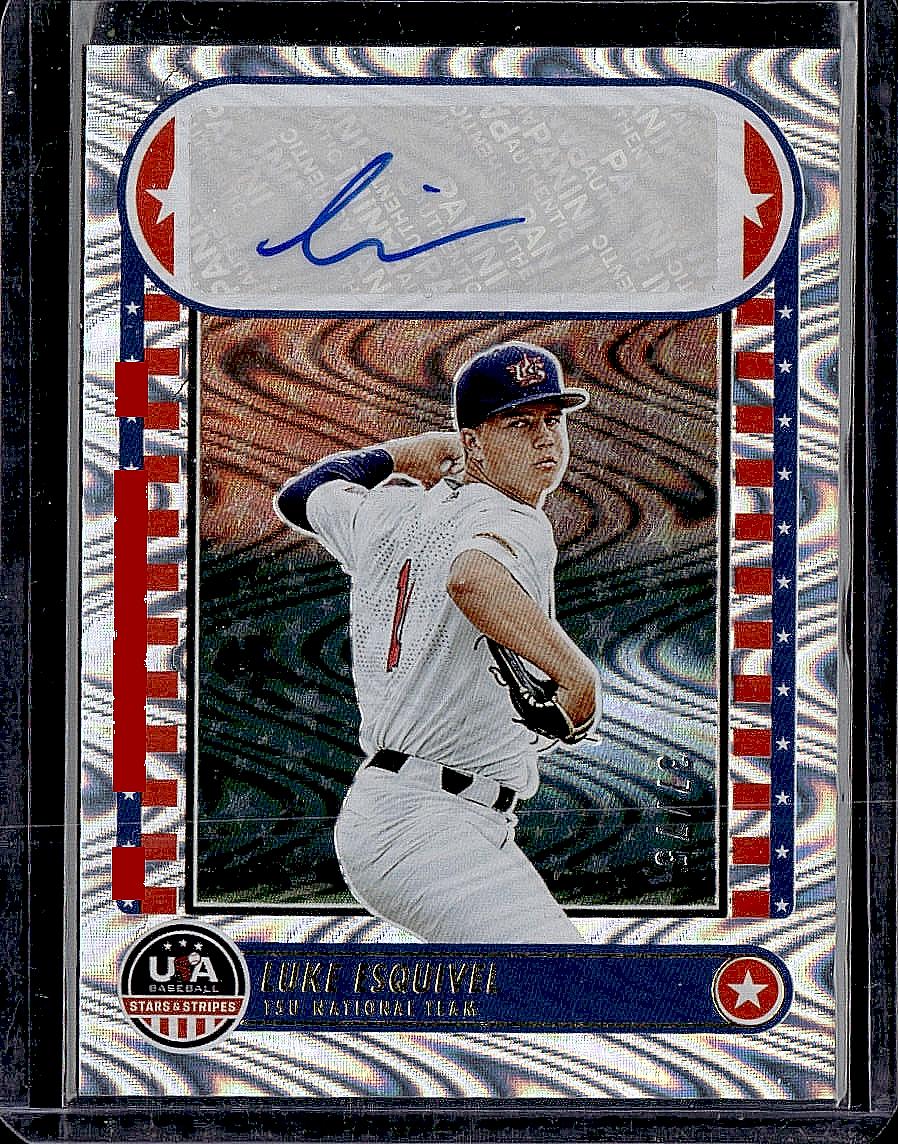 2025 USA BB Stars and Stripes Luke Esquivel Auto