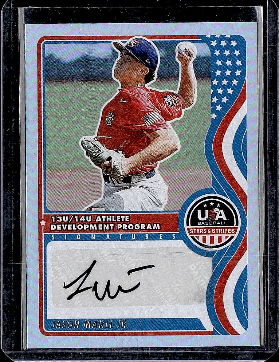 2025 Panini Stars & Stripes  #NTS-JMJ Jason Marll Jr.  National Team Signatures