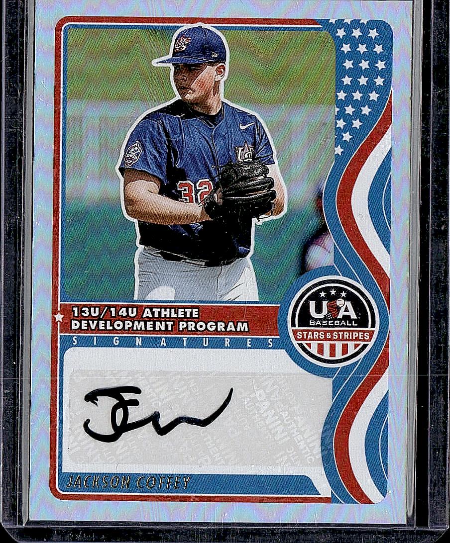 2025 Panini Stars & Stripes USA Jackson Coffey  Signatures