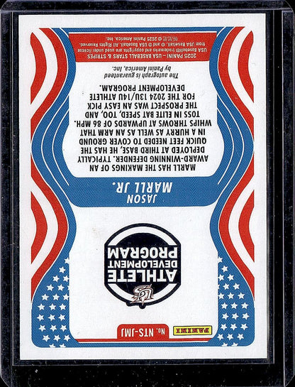 2025 Panini Stars & Stripes  Jason Marll Jr.  Signatures